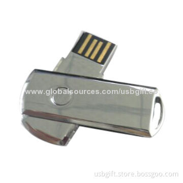 USB flash disk, 8GB, vogue and portable, electroplating surface